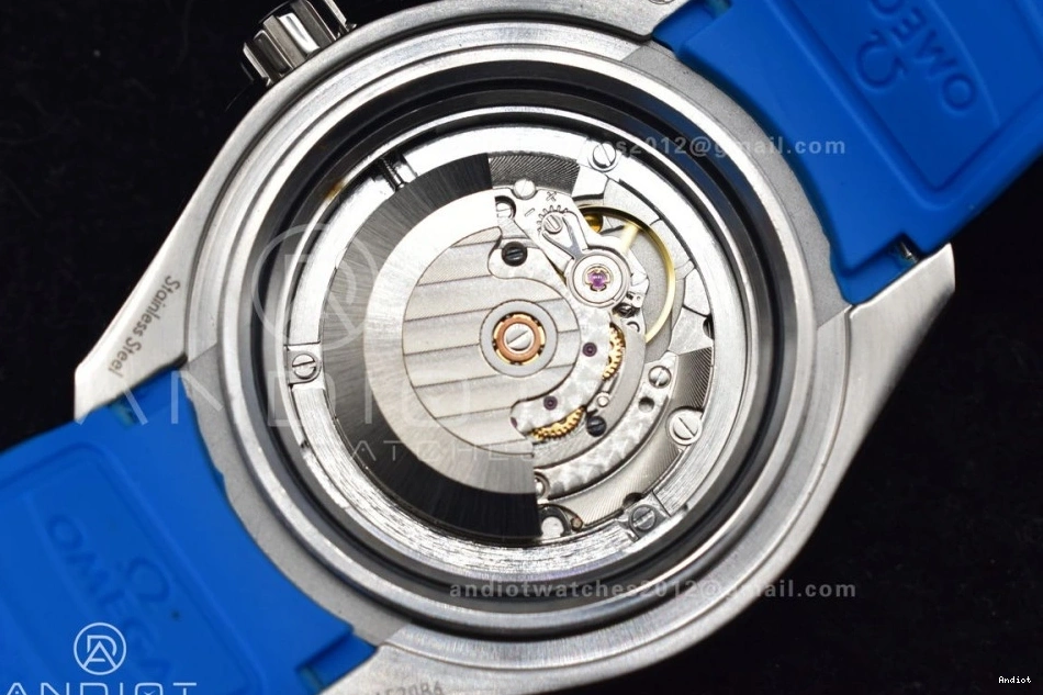 Bezel Ultra on White Deep Seamaster Edition Strap Dial 1:1 Blue Ceramic Black TF Rubber SS 6000M A2824 Best 0211